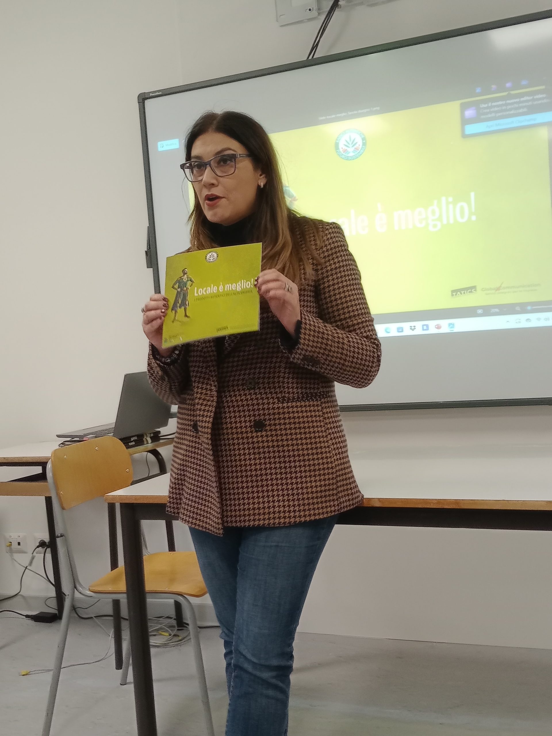 Locale è meglio : intervista Angela Canestrelli